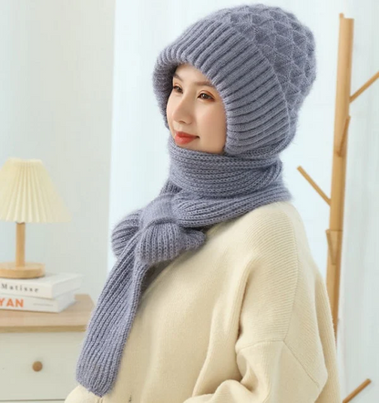 SALE -70% OFF -Winter Versatile Knitted Hooded Scarf for Women