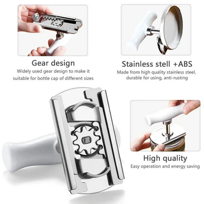 Can Opener Adjustable Stainless Steel