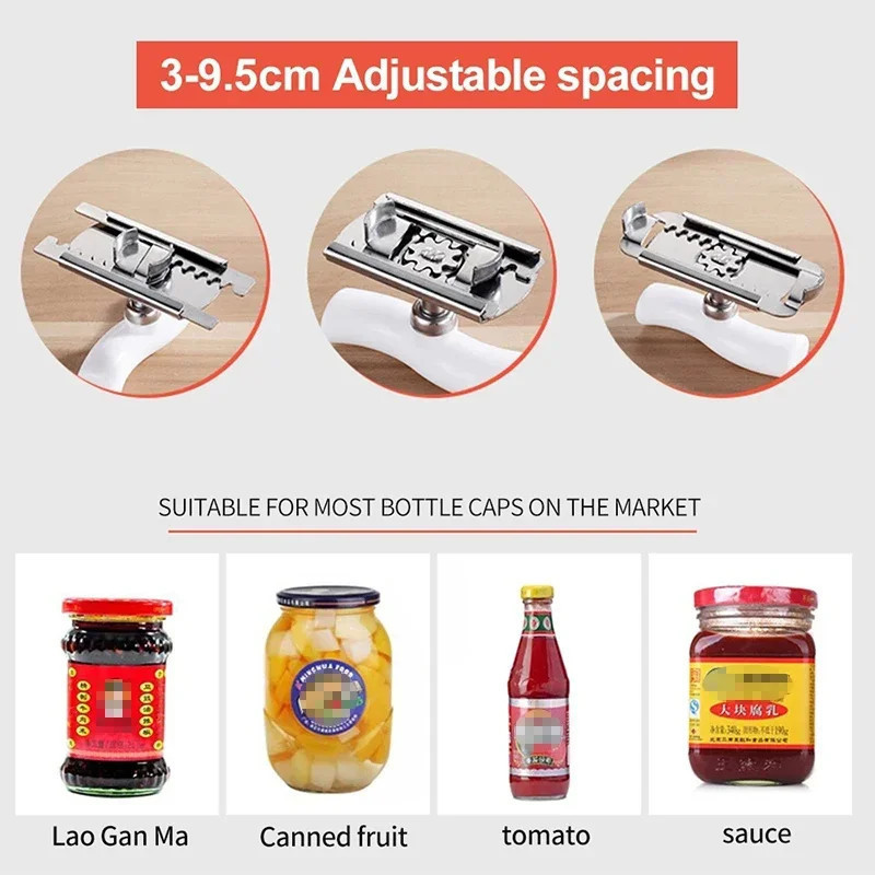 Can Opener Adjustable Stainless Steel