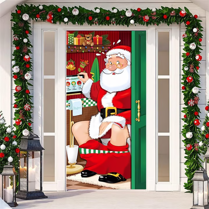 2024 Christmas Front Door Decoration