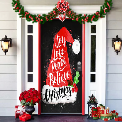 2024 Christmas Front Door Decoration