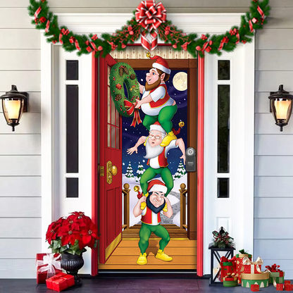 2024 Christmas Front Door Decoration