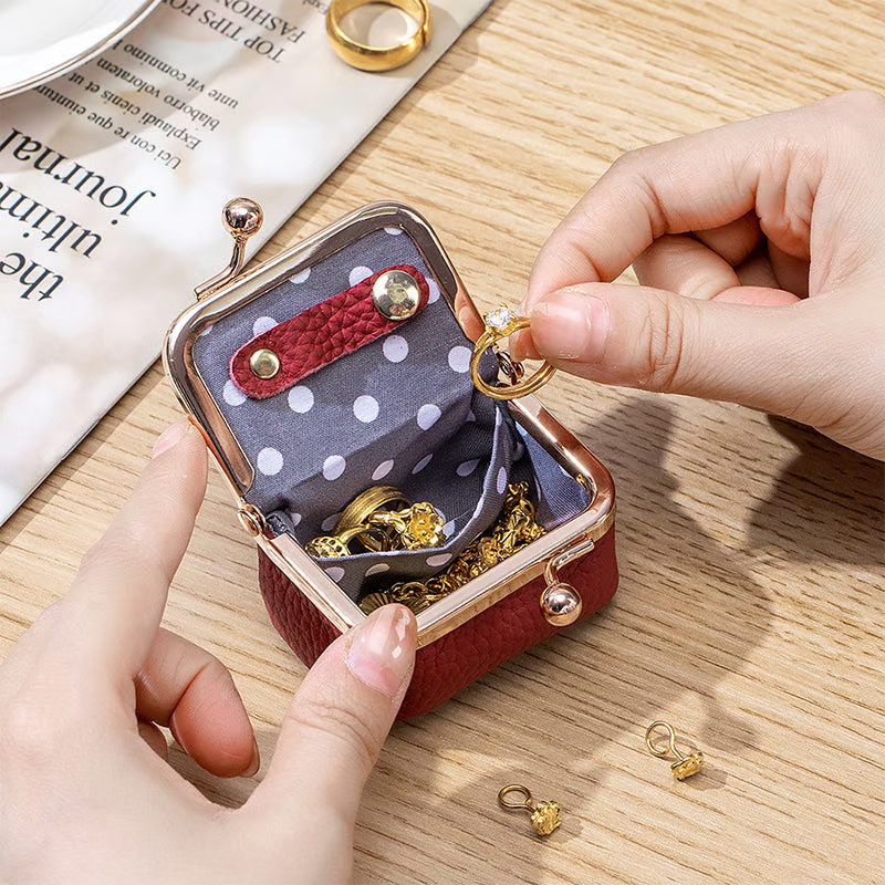 New ArrivalGenuine Leather Mini Jewelry Box