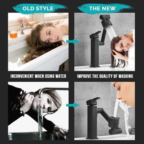 Universal 360 ° Rotatable Faucet （Limited Sale）