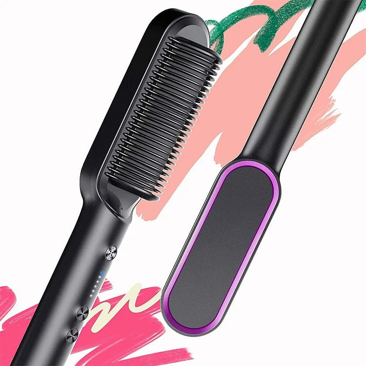 🎉2 in 1 Negative Ion Hair Straightener Styling Comb