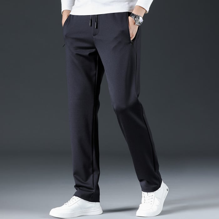 49% OFF-MEN'S STRAIGHT ANTI-WRINKLE CASUAL PANTS