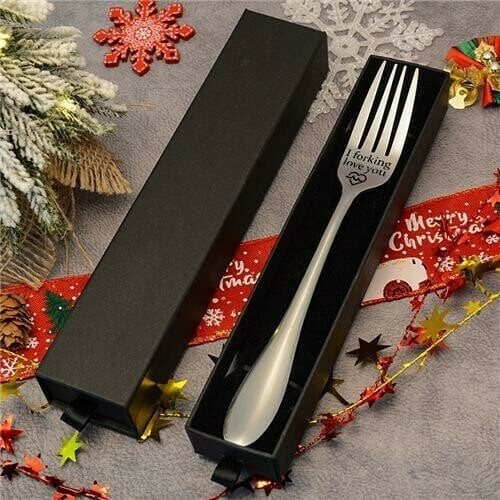 💝Engraved Fork (With Gift Box)💝