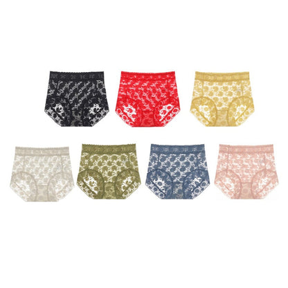 🌷Sexy Seamless Thin Lace Silk Care Panties