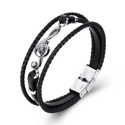 High-quality Leather Handmade Personalise Unique Bracelet Limited Edition