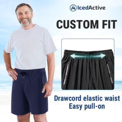 Up To 70% OFF - Unisex Ultra Stretch Ice Silk Quick Drying Stretch Shorts