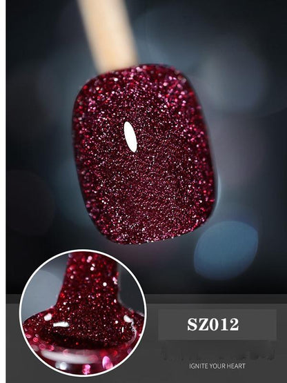 (2024 New Arrival ) High Density Glitter Nail Gel Polish