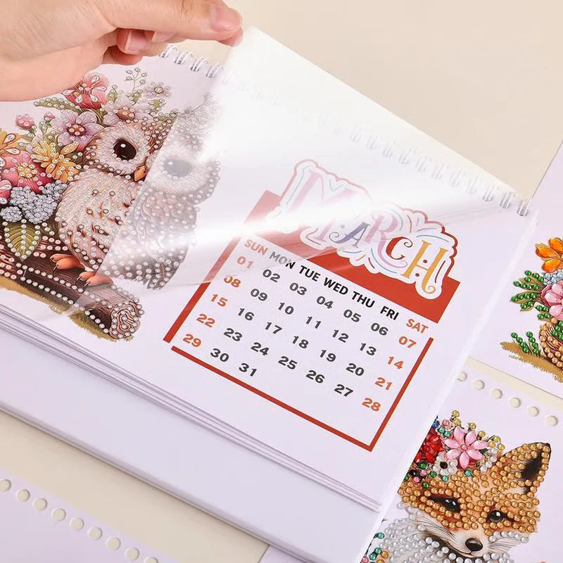 🔥LAST DAY 50% OFF - 💎2026 DIY Diamond Painting Desk Calendar🗓️