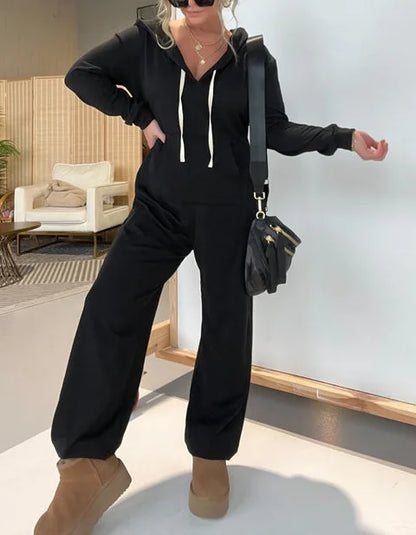 Early Christmas Sale 80% OFF - Cozy Days French Terry Jumpsuit (Buy 2 Free Shipping)