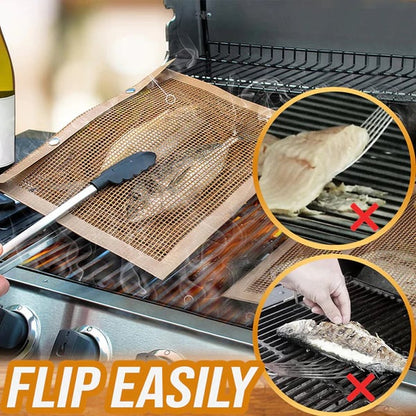 🔥Reusable Non-Stick BBQ Mesh Grilling Bags