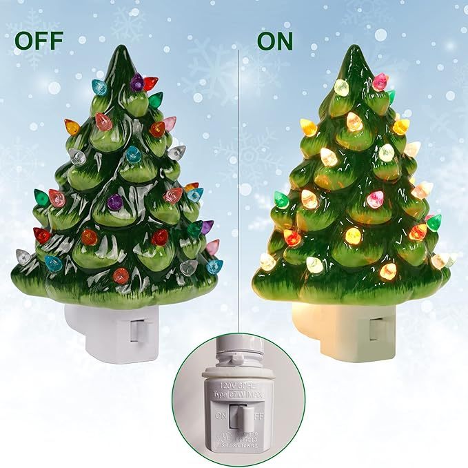 🎄Christmas Sales 70% 🎄2024 Christmas Tree Night Light（Buy many offer）