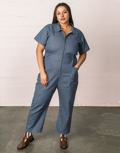 Women's Utility Zip Jumpsuit ( Buy 2 Free Shipping )