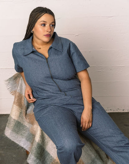 Women's Utility Zip Jumpsuit ( Buy 2 Free Shipping )