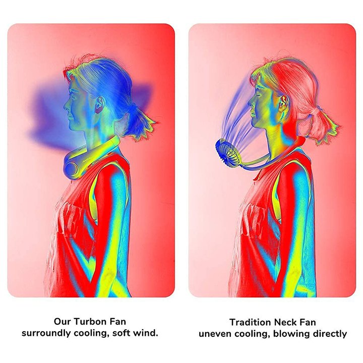 🔥 Summer Hot Sale 🔥New Portable Neck Fan🤩