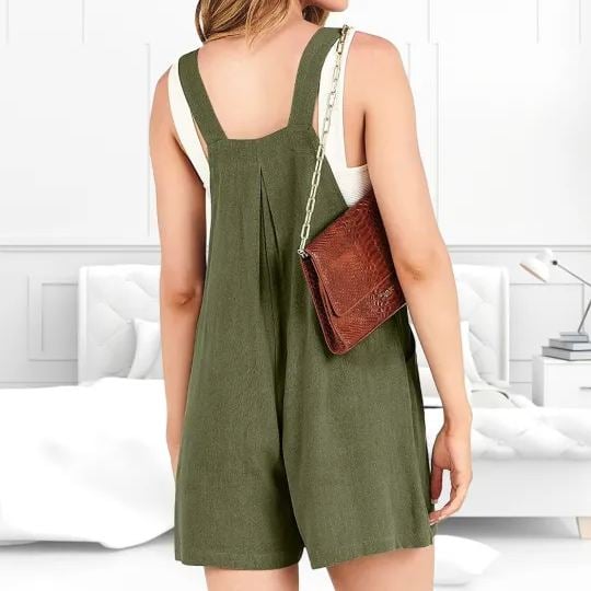 49% OFF TODAY💥Plus Size Casual Adjustable Strap Loose Bib Rompers