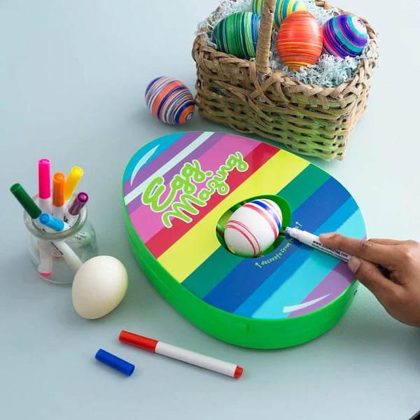 ✨Jour de Pâques ✨Mazing Egg Lathe -Cadeau parfait pour les enfants🐣 