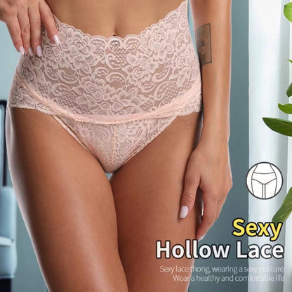 🔥VENTE CHAUDE🔥Culotte sexy taille haute en dentelle de qualité supérieure 