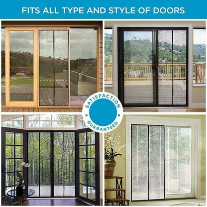 (🔥HOT SALE NOW 49% OFF) -Magnetic Screen Door👾Prevent mosquito-borne viruses