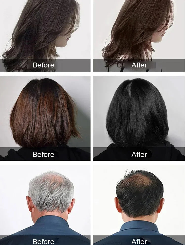 ⭐ Pure Plant Extract For Grey Hair Color Bubble Dye