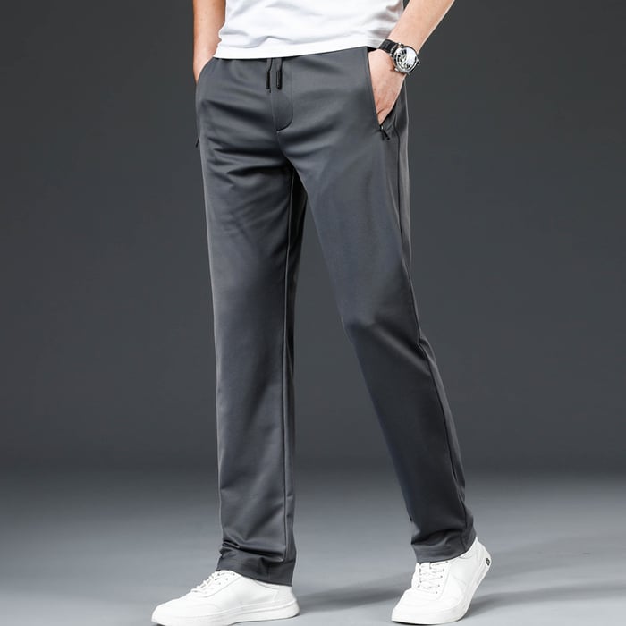 49% OFF-MEN'S STRAIGHT ANTI-WRINKLE CASUAL PANTS