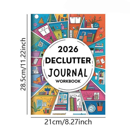 ✍️2026 Declutter Journal Workbook | Transform Your Home in 52 Weeks