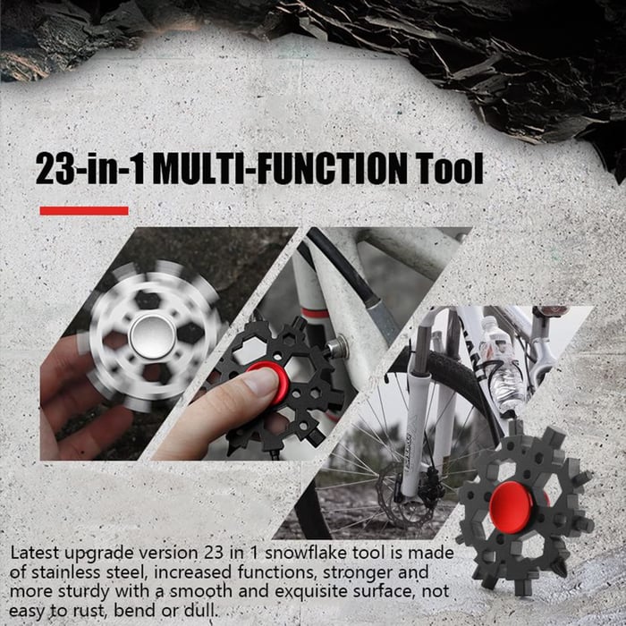 23-in-1 Snowflake Multitool