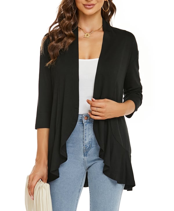 Women's Casual Lightweight Open Front Cardigans (Buy 2 free shipping)