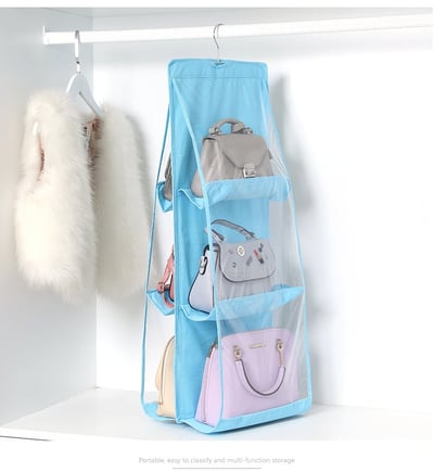 🎁2024 New Year Hot Sale🎁🔥Double-Sided Six-Layer Hanging Storage Bag