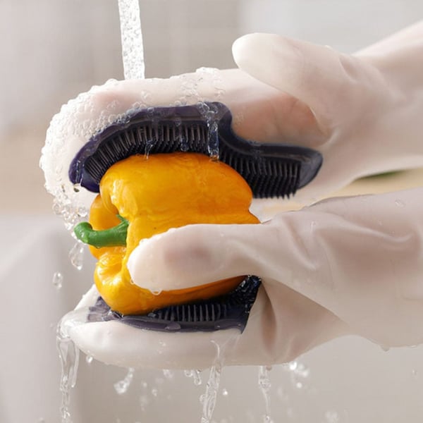 Dishwashing gloves