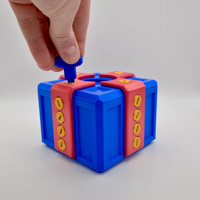 🎁Annoying Gift Box - 3D Printed Gift Box