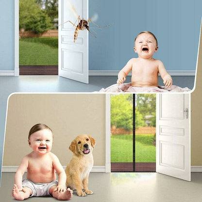 (🔥HOT SALE NOW 49% OFF) -Magnetic Screen Door👾Prevent mosquito-borne viruses