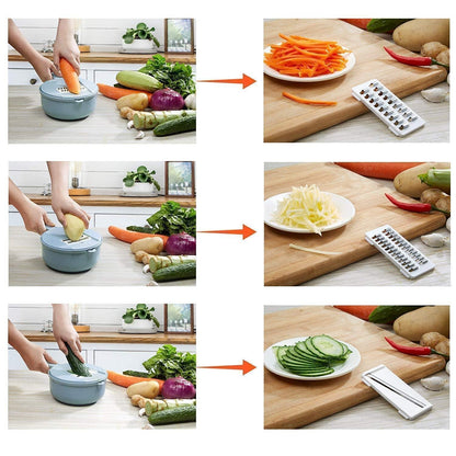 (🔥HOT SALE NOW 49% OFF) - 🔥12-IN-1 Multi-Function Food Chopper