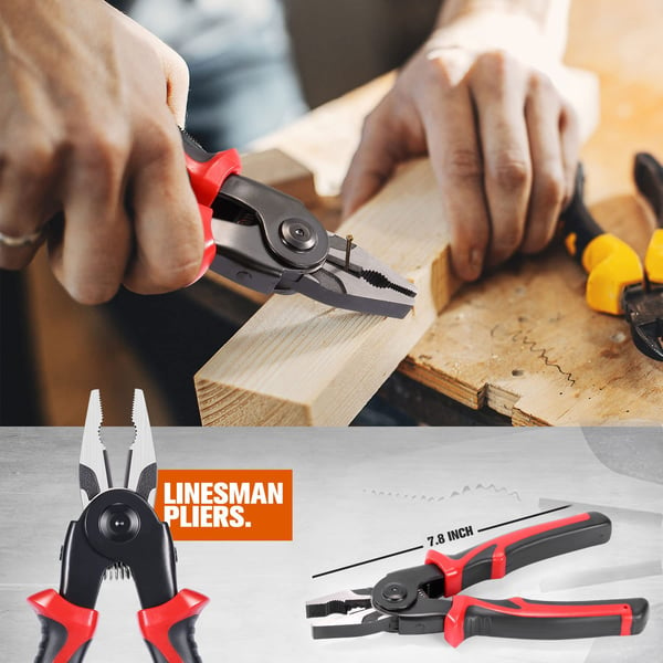 (🔥HOT SALE NOW 49% OFF)--Multifunctional 5-in-1 Interchangeable Head Pliers Tool Set