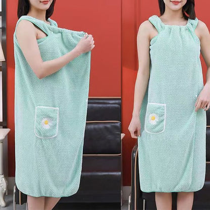 (🔥High Repurchase Rate)2024 Quick Dry Absorb Water Wearable Bath Towel（🔥Buy 2 Free Shipping🔥）