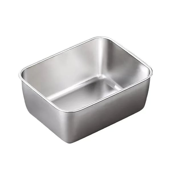 Stainless Steel Square Plate（With Lid）