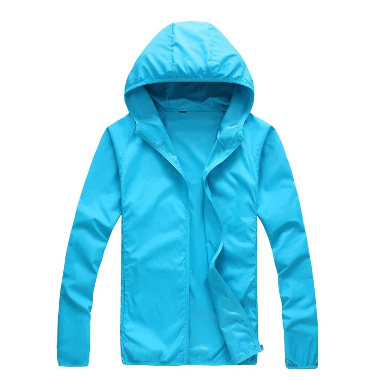 ⏰70 % de réduction – Coupe-vent imperméable unisexe ultra léger et résistant au soleil.