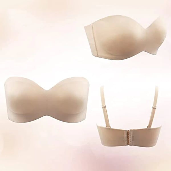 💕ÚLTIMO DÍA 49% DE DESCUENTO -🔥Sujetador bandeau convertible antideslizante con soporte completo