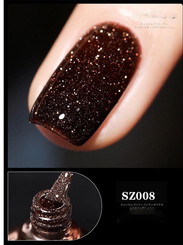 (2024 New Arrival ) High Density Glitter Nail Gel Polish