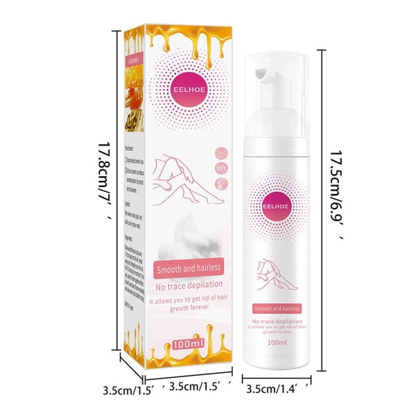 🔥Gran oferta✨Suave como la miel: spray depilatorio en mousse