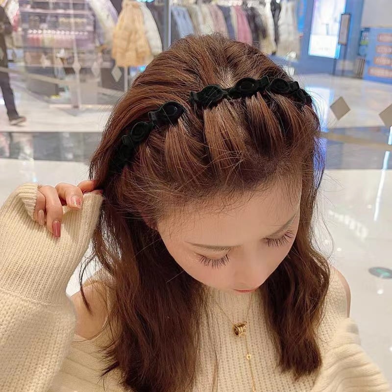 🌸Flocking Braided Hair Clip