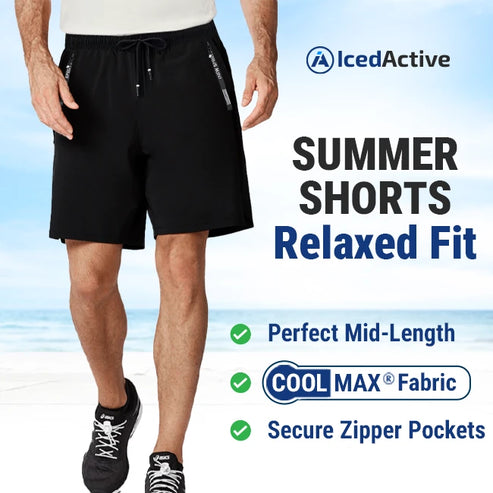 Up To 70% OFF - Unisex Ultra Stretch Ice Silk Quick Drying Stretch Shorts