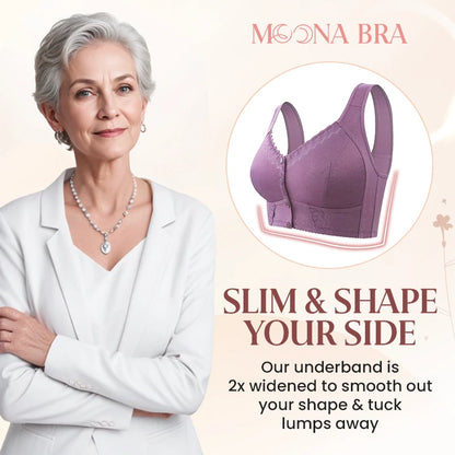 Front Closure Breathable Bra for Seniors