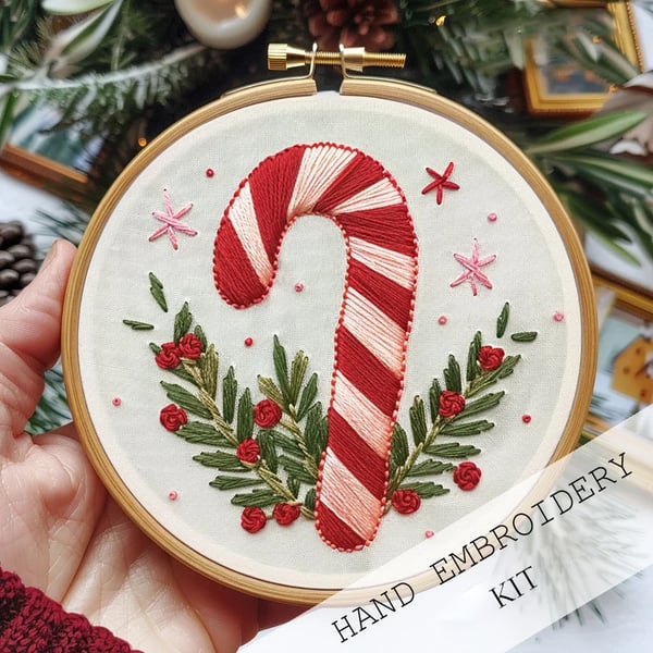 Christmas Embroidery KIT