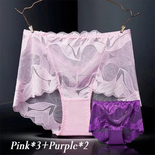 🔥 47% OFF🔥LADIES SILK LACE HANDMADE UNDERWEAR (7PCS OR 5PCS)