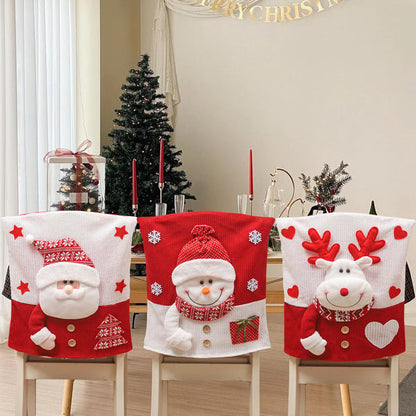 💥Cute Christmas Themed Chair Cover🎄