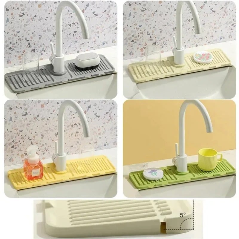 Faucet Guard & Draining Mat